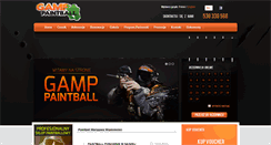 Desktop Screenshot of gamp-paintball.pl
